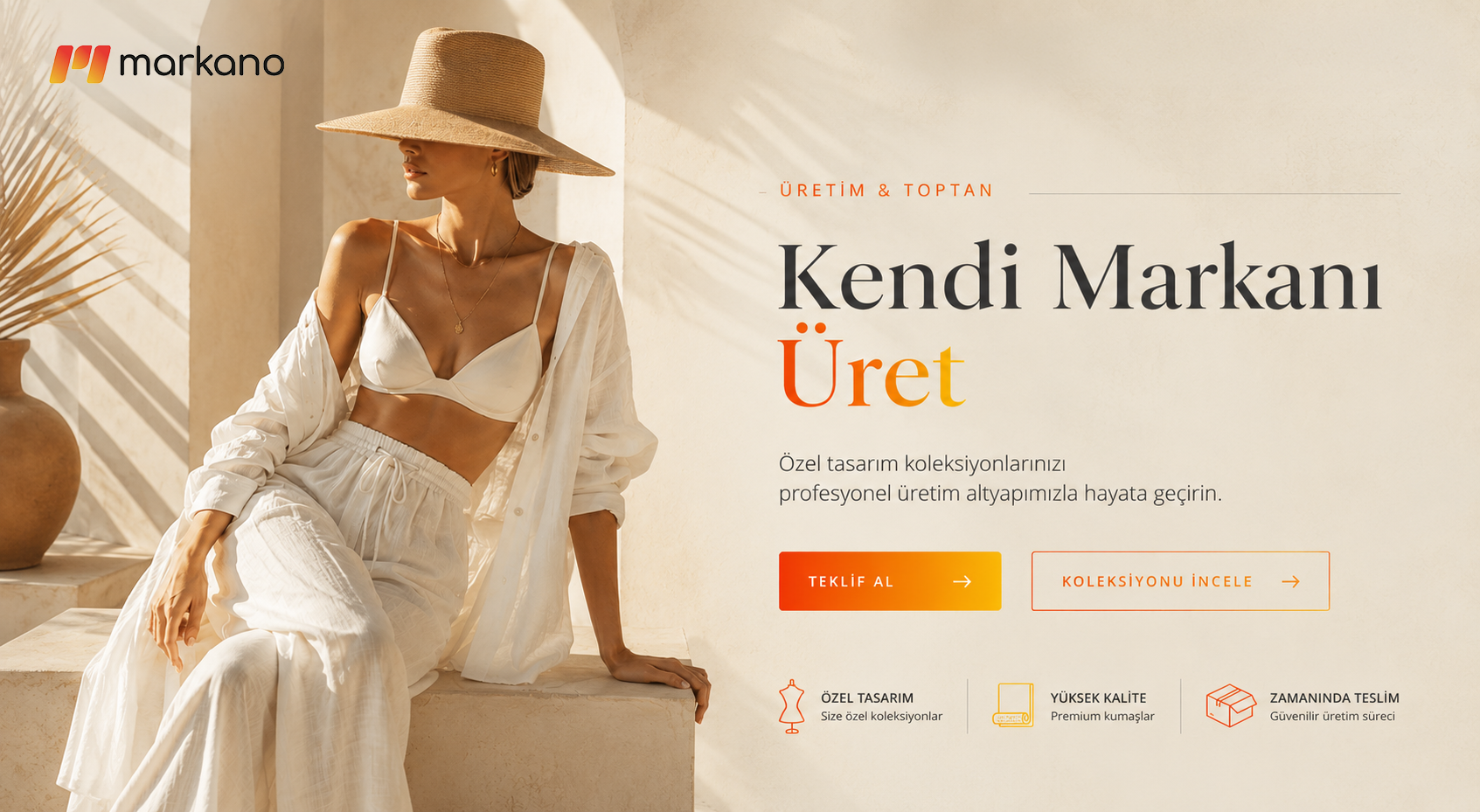 Kendi Markanı Üret - Markano